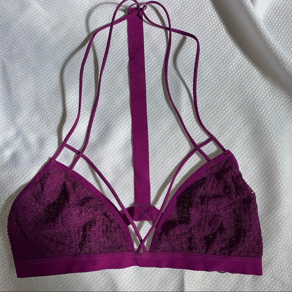 Free People Purple Bralette size small